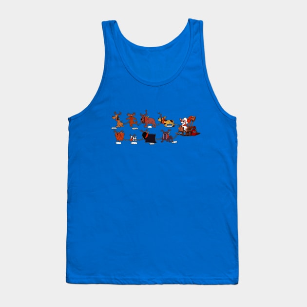 Santa Alvin Tank Top by RobotGhost